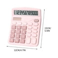 thumbnail image 3 of Basic Standard Calculators Mini Digital Desktop Calculator With 8-Digit LCD Display. Calculator Pocket Size For Home School For Kids, 3 of 9