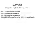 thumbnail image 2 of Transit Auto Kit de Tambour de Frein Arrière et Ressorts pour Voiture Toyota Tacoma K8N-100376, 2 of 11