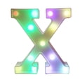 thumbnail image 1 of LiveSatisfy Clearance Colorful Light Up Letters, LED Letter Lights Marquee Letter Signs Battery Powered, Letter Lamp with Remote for Birthday Party Wedding Home Bar Christmas Decorations, 1 of 8