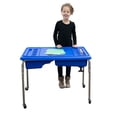 thumbnail image 1 of Children's Factory Neptune Sensory Table Basin-Blue-24 H, Double Basin-24 H, Blue, 1 of 3