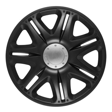 Enjoliveurs de roue Velociti, 16 po, noir - ensemble de 4