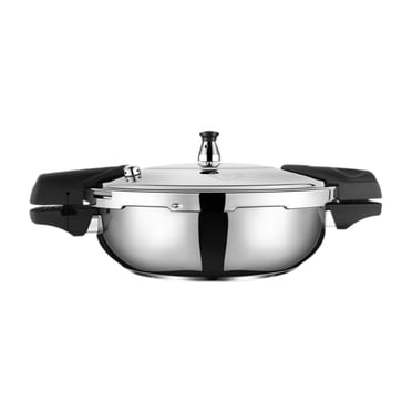 veasfak Autocuiseur Cuisine Marmite à Ragoût Soupe Batterie de Cuisine Cuisine Cuisson Rapide Instantanée Sécuritaire 18cm
