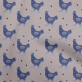 thumbnail image 1 of oneOone Tissu Polyester Lycra Noir pour Robe de Poule Tissu Imprimé au Mètre 56 Pouces de Large, 1 of 5