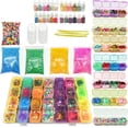 thumbnail image 2 of Diy Slime Kit Supplies Clear Crystal Slime Making Kit Slime Foam Beads Glitter, 2 of 5