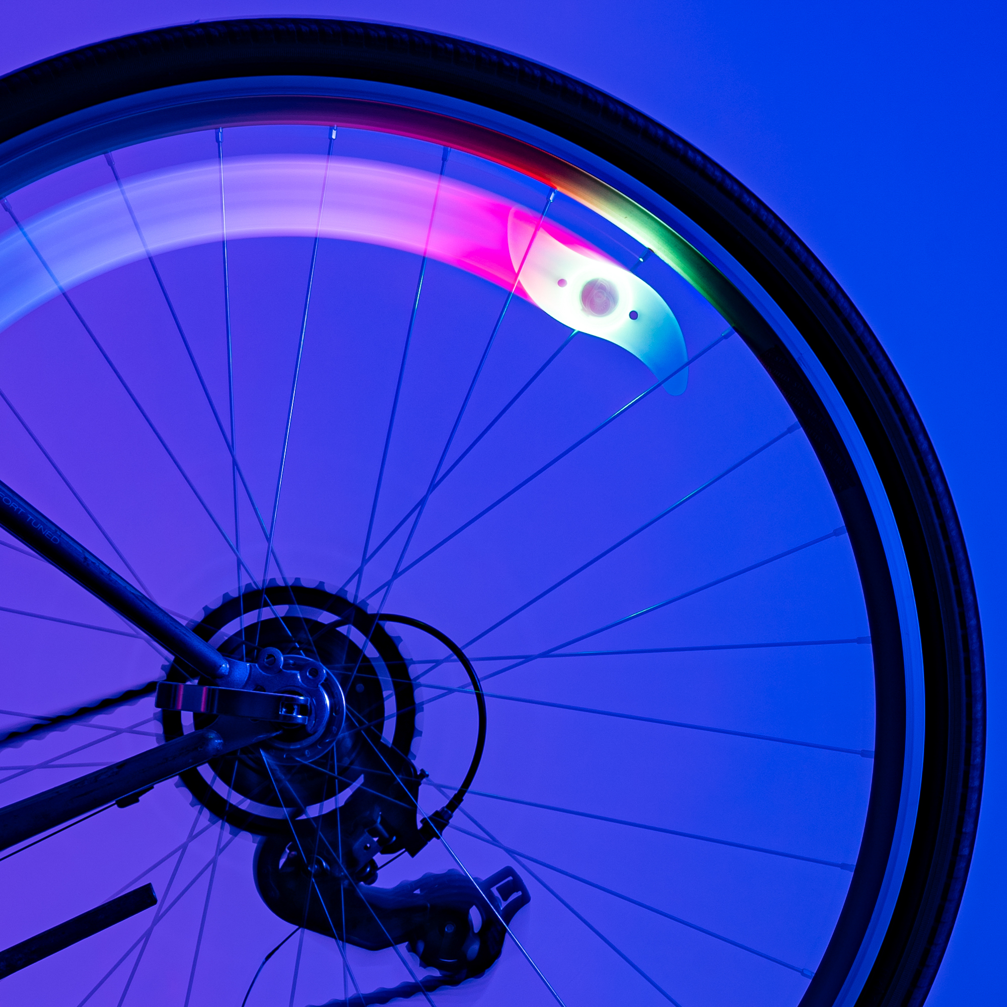 Lumière de rayons pour vélo Brightz – Sélection de couleurs