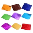 thumbnail image 1 of Milisten 900Pcs Aluminum Foil Chocolate Wrapper Protect from Damp Assorted Color for Event Organizers, 1 of 7