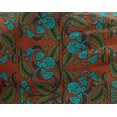 thumbnail image 4 of oneOone Georgette Viscose Fabric Leaves & Floral Block Fabric Prints By Yard 42 Inch Wide, 4 of 4
