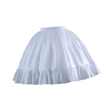 Bunblic Women's Petticoat Half Slips Trendy Underskirt for Princess Bridal Dress Wedding