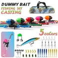 thumbnail image 3 of Hearth & Gear Design With For Beginners Or Experienced Child Anglers Portable For Freshwater And Saltwater Surf Rigs Stuff for Dad Pools for Men Ice Hub Float Pods Combo Set Real Rigs A Rigs Clam 560, 3 of 6