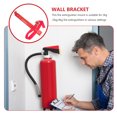thumbnail image 2 of Fire Extinguisher Mount Fire Extinguisher Mounting Bracket Fire Extinguisher Hanger Bracket, 2 of 8