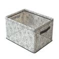 thumbnail image 2 of Foldable Storage Basket  Large Capacity  Waterproof  Moisture-proof  Bedroom Bedside Table Book Magazine Organizer Box  Household Supplies, 2 of 8