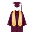 thumbnail image 1 of RXIRUCGD Ensemble de Tenue de Performance à Manches Longues pour Enfants, Diplômée et Fille, Chemisiers à Manches Longues à Col Rond, Ensembles de Chemises ( Rouge Melon D\'eau, Taille : 4 Ans ), 1 of 2