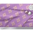 thumbnail image 3 of Soimoi Georgette Viscose Fabric Floral Block Decor Fabric Printed Yard 42 Inch Wide, 3 of 5