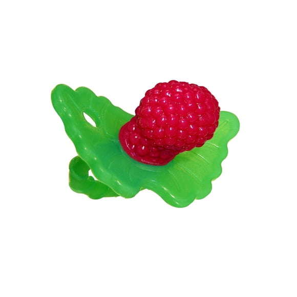 RaZbaby - RaZberry Silicone Textured Teether - Red