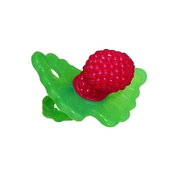 RaZbaby - RaZberry Silicone Textured Teether - Red