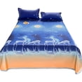 thumbnail image 1 of Bed Sheets Full Sheet Sets Ice Silk Bedding Three Piece Set Breathable Soft Bed Sheet Luxurious Silk Bed Sheet and Pillowcase Realistic and Interesting Patterns Bedding Sets Full, 1 of 6