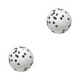 thumbnail image 4 of Langgg PC Durable Bite Resistant Toy Balls For Dogs ETPU For Long-Lasting Fun With Good Wear Resistance White Black 7cm 2Set, 4 of 6