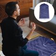 thumbnail image 2 of Binwennn Extra Large Soft Blanket Soft Blanket for Men Bed Rug Intriguing Flannel Carpets Eid Festival Traditional Rugs Prayer Kneeling Mats Quality Carpets For Arabic Celebrations, 2 of 6