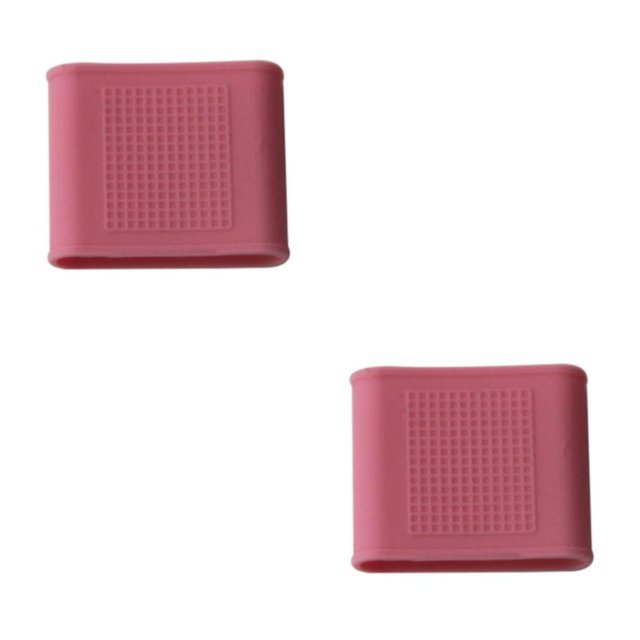 Decodeary Doux Golf Manches en Silicone Protecteur Wrap Support Rose 23mm 23mm 27mm 2Set