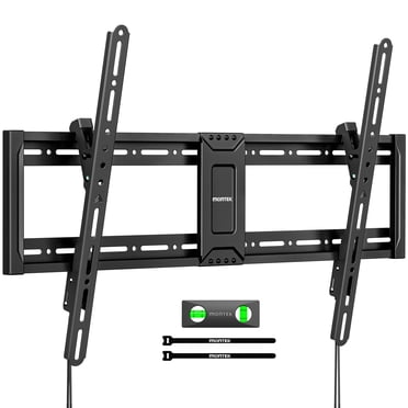 monTEK Support Mural Inclinable Robuste pour Téléviseurs de 43 à 95 Pouces, Capacité de 200 Lb, Support Mural Mince à Profil Bas de 1,65 Pouces, VESA Max 800x4