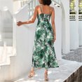thumbnail image 4 of LOVZFMLL Robes Femmes Mode Été Imprimé Sans Manches Camisole Col en V Dos Nu Robe Décontractée, 4 of 4