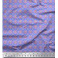 thumbnail image 1 of Soimoi Poly Georgette Fabric Flower Artistic Printed Fabric 1 Yard 52 Inch Wide, 1 of 3