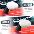 thumbnail image 2 of Unique Bargains Paire de Capuchons de Remplacement pour Rétroviseur de Voiture Blanc pour BMW Mini Clubman R55 Hatchback Cooper R56, 2 of 6