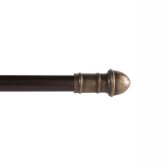Mainstays Cafe Window Curtain Rod 28-48" Oil Rubbed Bronze