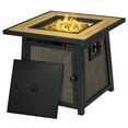 thumbnail image 1 of Outsunny Table de Foyer au Propane de 28 Pouces, avec Housse, Table de Feu de 50 000 BTU, 1 of 10