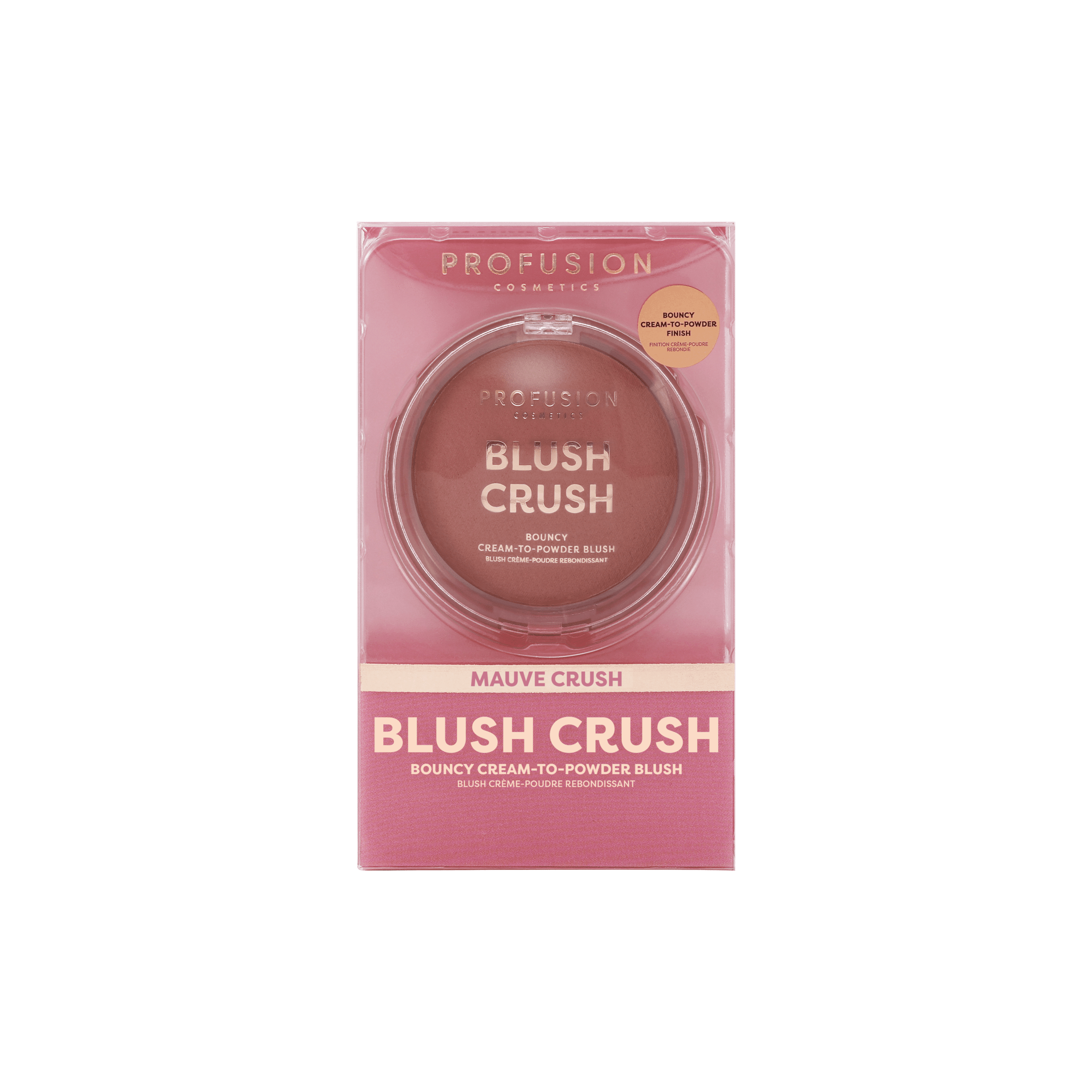 Profusion Cosmetics - Blush Crush Blush Rebondissant - Mauve Crush - 1 pièce - 0,2 oz (env.) - (Ok pour les ados et plus)