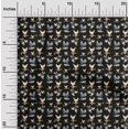 thumbnail image 2 of oneOone Viscose Chiffon Black Fabric Birds Rooster Sewing Craft Projects Fabric Prints By Yard 42 Inch Wide, 2 of 4