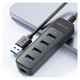 thumbnail image 3 of Type C USB A 4 Ports HUB USB Type C vers USB 3.0 Répartiteur Multiport Transfert Haute Vitesse, 3 of 7