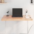 thumbnail image 1 of vidaXL Table Top Light Brown 80x60x(2-4) cm Treated Solid Wood Live Edge, 1 of 5