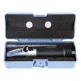 thumbnail image 1 of Hand-held Alcohol Refractometer - Professional Handheld Alcohol 0-80% Test Refractometer Wine Tester Meter Measure Instrument for Home Brewing Wine Making, 1 of 8