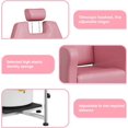 thumbnail image 4 of Pedicure Chair with Foot Basin , Massage Foot Bath Hydraulic Pedi Chair with 360° Rotation, Height Adjustable Pedicure Unit Station, 4 of 6