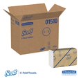 thumbnail image 4 of Scott C Fold Paper Towels (01510) with Fast-Drying Absorbency Pockets, 12 Packs/Case, 200 C Fold Towels/Pack, 4 of 6