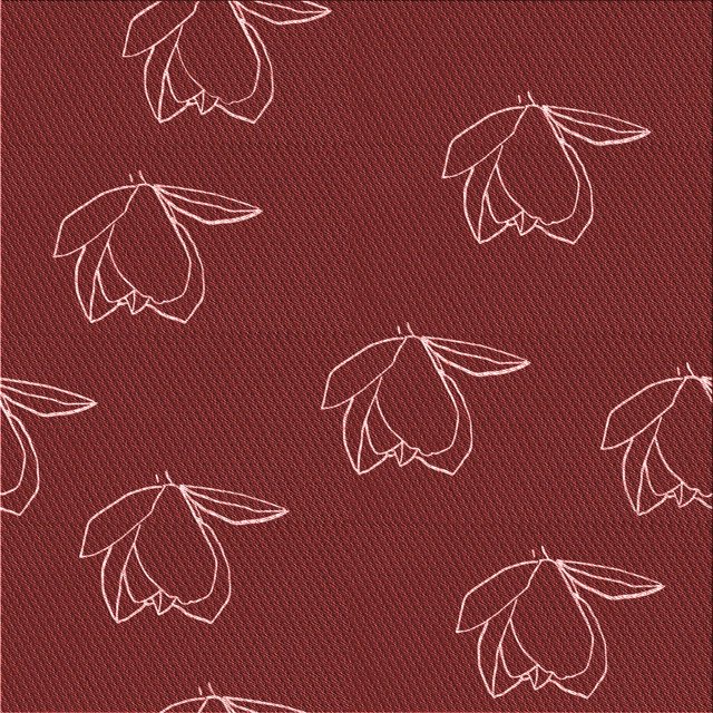 Ahgly Company Tapis d'Intérieur Lavable à la Machine, Carré, Transitionnel, Rouge Canneberge, Tapis de Zone, 7 Pieds Carré