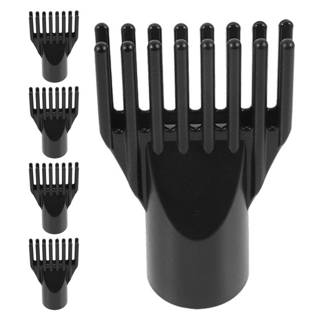 Homoyoyo 5PCS Plastic Styling Nozzle Hair Dryer Nozzle Quick Drying for Pet Owners at Home Use
