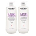 thumbnail image 1 of Goldwell Dual Senses Blondes and Highlights Conditioner and Shampoo Liter Duo, 1 of 1