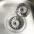 thumbnail image 1 of 2PCS Stainless Stee Kitchen Sink Stopper Sink Strainer Durable Antifouling Sink Filter Kitchen Drain Stopper, 1 of 7