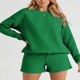 thumbnail image 4 of Ensemble de Sweat-Shirt et Short Assortis pour Pyjamas Féminins, 4 of 9