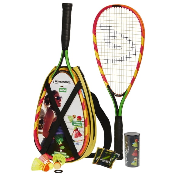 Speedminton S600 Set, All-Round 2-Player Speedminton Racquet Game