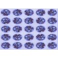 thumbnail image 1 of Ahgly Company Machine Washable Indoor Rectangle Transitional Slate Blue Area Rugs, 3' x 5', 1 of 7