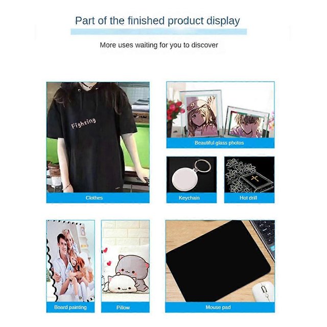 Portable MINI Heat Press Machine DIY Auto Easy Heating Transfer Iron for Clothes Bags Hat -Shirts Printing US Plug