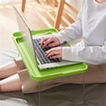 thumbnail image 3 of TASTAN Foldable Lap Desk,Adjustable Bed Tray Desk – Portable Folding Table for Laptops, Breakfast In Bed, Or Dorm Room Study (Space-Saving Design) Laptop Stand for Bed And Sofa, Green, 3 of 6
