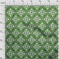 thumbnail image 3 of oneOone Cotton Poplin Twill Green Fabric Block Craft Projects Decor Fabric Printed By The Yard 56 Inch Wide, 3 of 5