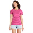 thumbnail image 1 of George Women's Short Sleeve Rib Tee, 1 of 1