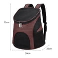 thumbnail image 5 of Carriers Pet Breathable Backpack Shockproof Foldable Cat Travel Carrier with Carry Handle for Pets Cats, 5 of 5