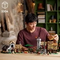 thumbnail image 4 of LEGO Icons Medieval Town Square Build and Display Model, Classic Castle Set Reimagined with 8 Medieval Minifigures, Explore the Medieval Village of Felsa in this Building Set for History Lovers, 10332, 4 of 6