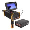 thumbnail image 3 of Metal Gold Finder, 15m Deep Metal Detector Gold Finder Metal Scanner Device Search Range 1000m with GR8000 Screen Yellow, 3 of 7